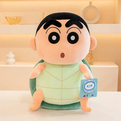 40cm Penguins Crayon Shin Chan Plush Toy Kawaii Tortoise Shin Chan Plushies Soothing Doll Cartoon Japanese Style Doll Gifts Gir