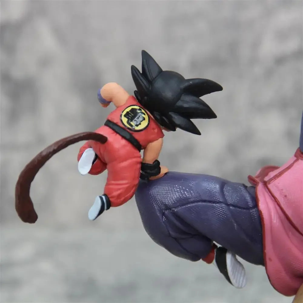 28cm Dragon Ball Anime Figures Goku Figurine Tao Pai Pai Vs Son Goku Series Karin Tower Action Figures Collectible Ornament Toys