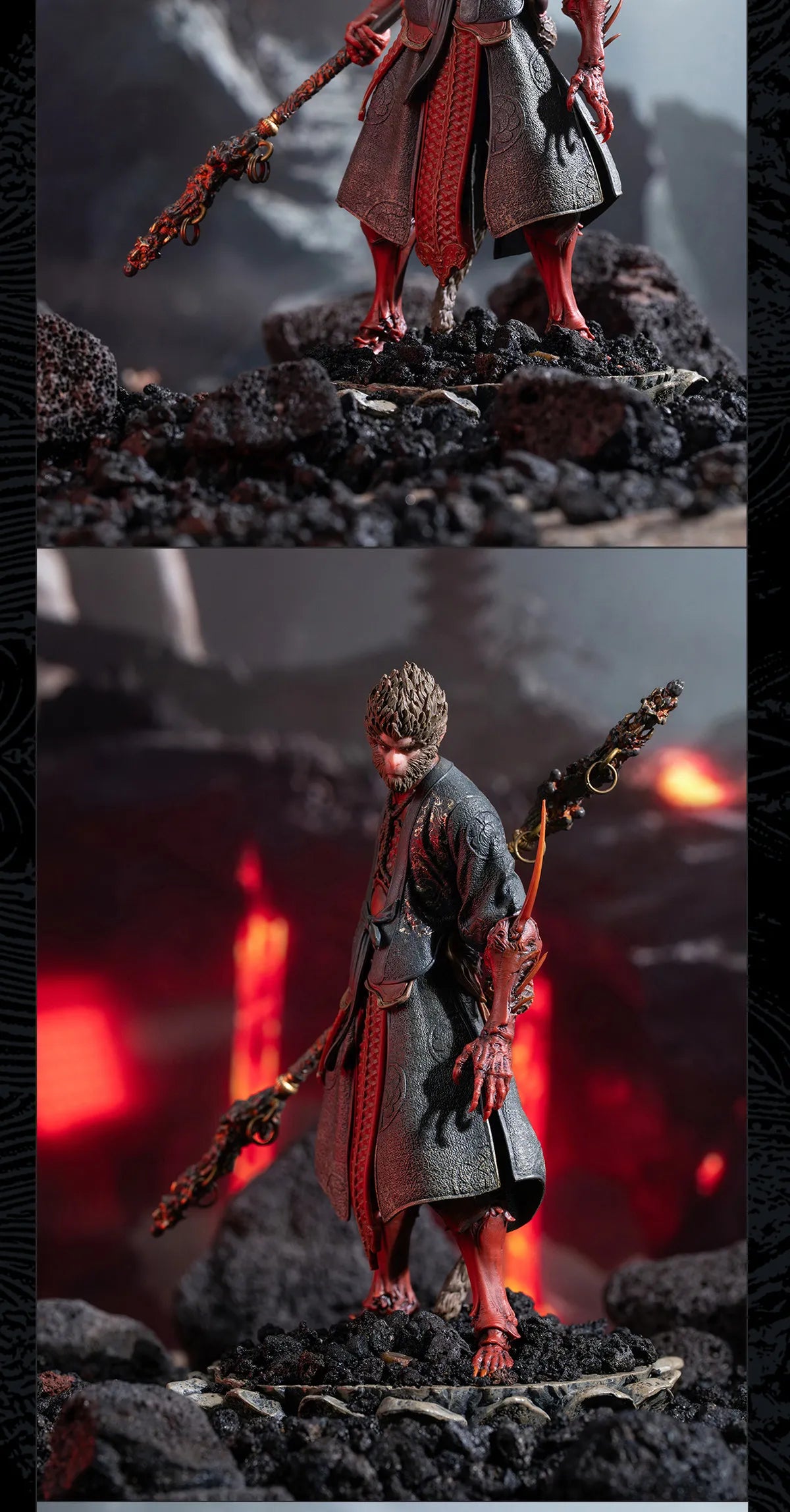Black Myth: WuKong 1/12 Scale Official Figure Model Collectible Desktop Decor Game Toy Garage Kit Fans Gift