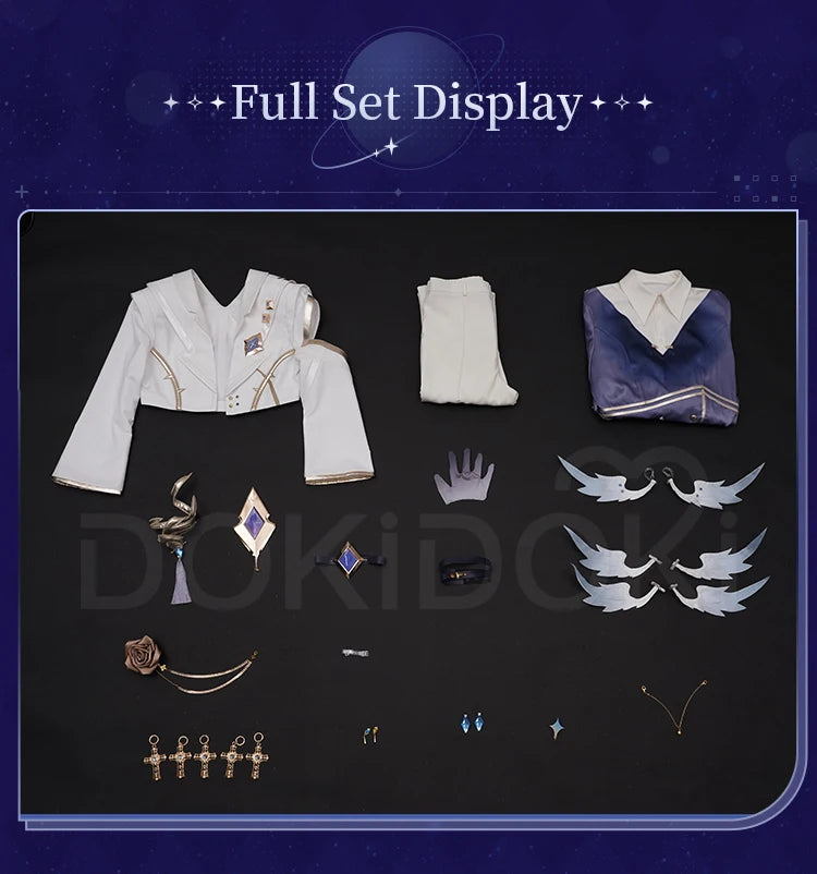 Sunday Doujin Cosplay Costume Game Honkai: Star Rail Cosplay DokiDoki-SR Men HSR Sunday The Glorious Mysteries Halloween Cosplay