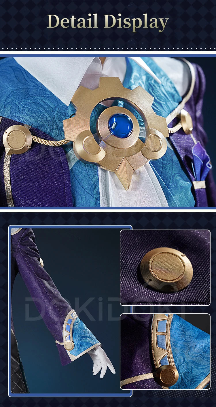 IN STOCK Misha Cosplay Costume Game Honkai: Star Rail Cosplay DokiDoki-R Honkai Men Costume Misha Cosplay