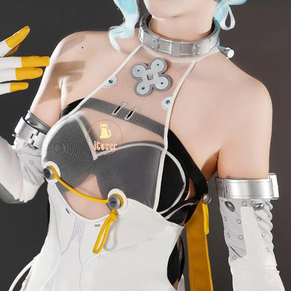 Zenless Zone Zero Seed Cosplay Costume Wig Uniform Headwear Game Outfit Obol Squad Halloween Party for Women Girls Carnival Prop