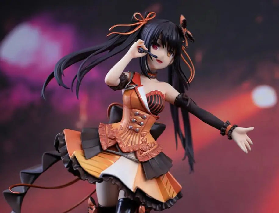 Japanese Date A Live Anime Peripheral Zafkiel Idol 1/7 Pvc Model Figure Statue Room Decoration Desktop Ornaments Holiday Gifts