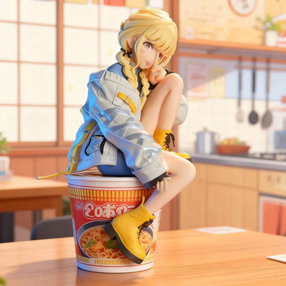 Noodle Stopper Figurine | The Idolmaster Cinderella Girls - Kotone Fujita Cute Bishoujo | Desktop Decoration & Fan Collection
