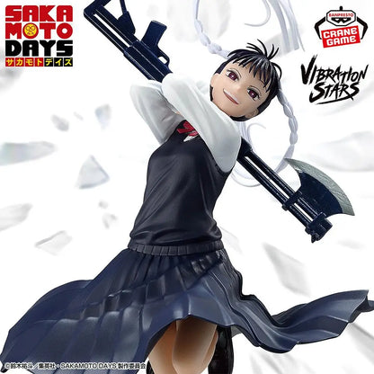 Banpresto Sakamoto Days Seba Mafuyu Toramaru Nao 14-18cm PVC Model