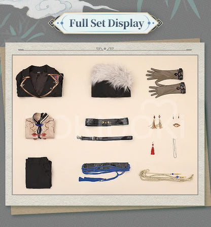 Blade Doujin Cosplay Costume Game Honkai: Star Rail Cosplay DokiDoki-SR Men Costume Blade Doujin The Warrior Cosplay