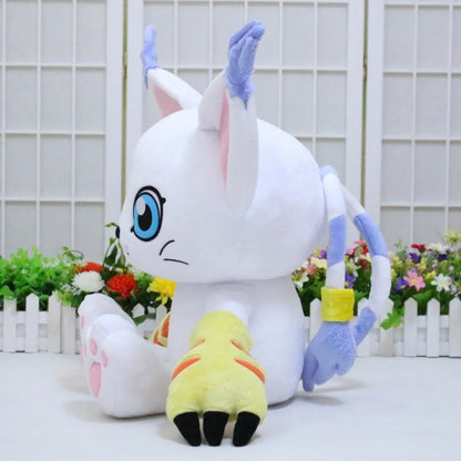 50CM Big Size Tailmon Plushies cartoon anime peluche Kawaii ornament Comfortable soft doll Children's peluche Toy Gifts