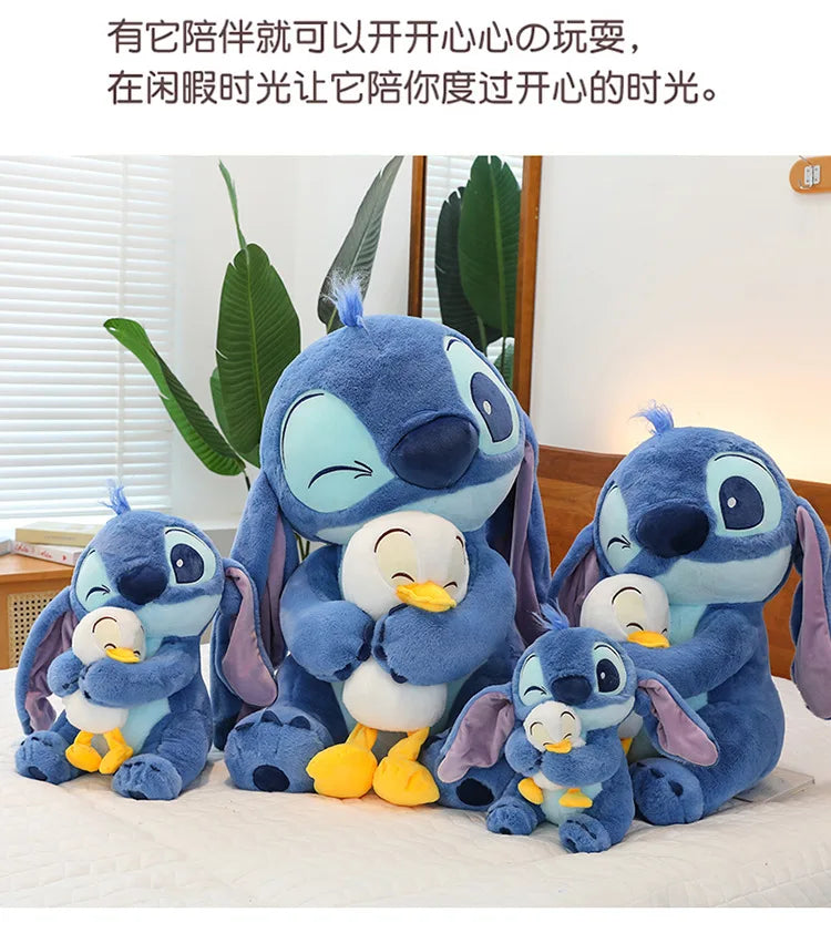 67cm Big Size Disney Lilo & Stitch Anime Plush Stuffed Doll Room Kawaii Plushies Pillow Decorations Children's Holiday Gifts