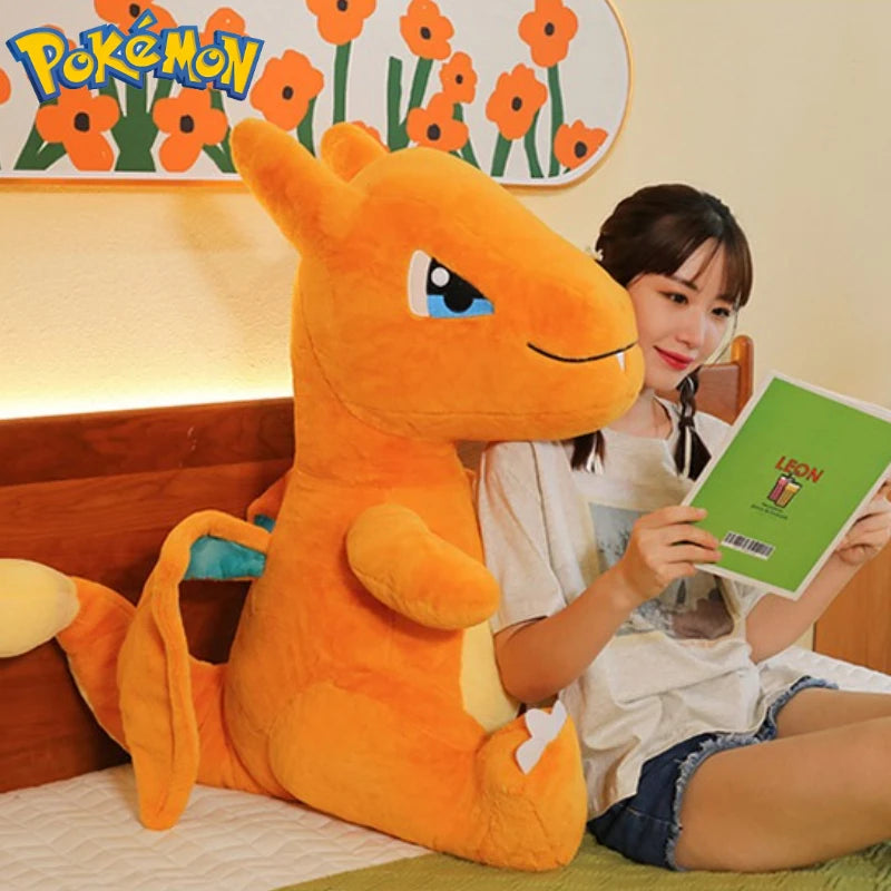 35/45/65CM Pokémon Plush Toy Charizard Plushies Cartoon Anime Stuffed Kawaii Ornamen Comfortable Soft Doll Children Toy Gift