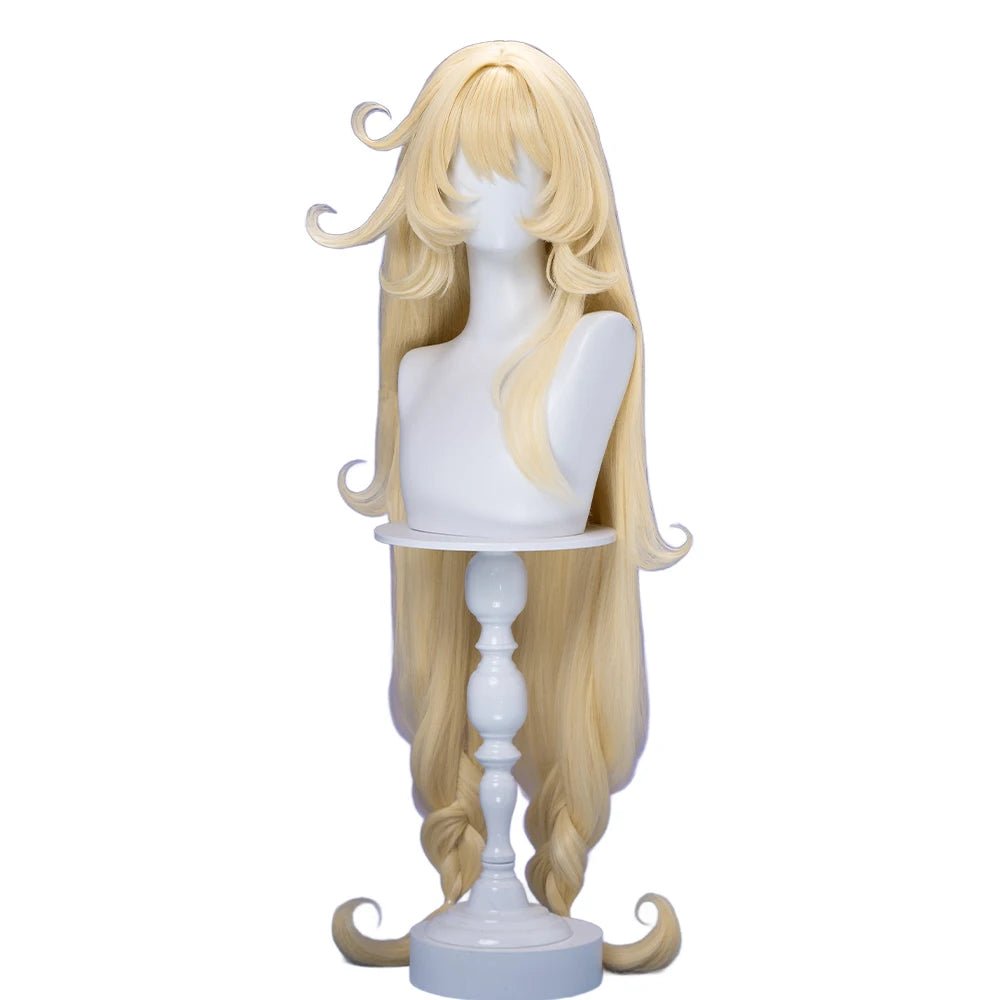 IN STOCK Alice Nicole Reeyn Wig Genshin Impact DokiDoki The Hexenzirkel N Nicole Reeyn A Alice Cosplay Free Cap