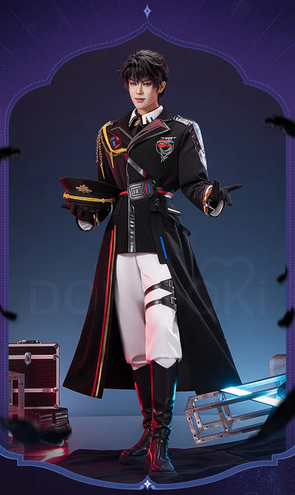IN STOCK Caleb Cloudsreach Strategy Cosplay Costume Game Love and Deepspace【XS-3XL】DokiDoki-R Men Halloween Uniform Plus Size