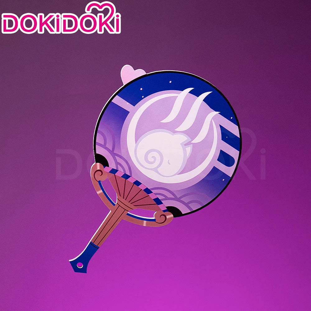 IN STOCK Yumemizuki Mizuki Hutao Wig Game Genshin Impact DokiDoki 95cm Long Wig Hu Tao Lantern Rite Free Cap Yumemizuki Ears Fan