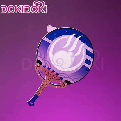 IN STOCK Yumemizuki Mizuki Hutao Wig Game Genshin Impact DokiDoki 95cm Long Wig Hu Tao Lantern Rite Free Cap Yumemizuki Ears Fan