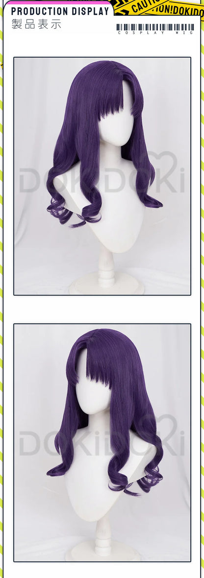 IN STOCK Katsuragii Misatoo Cosplay Costume Anime Cosplay Custome DokiDoki-R Women Wig Katsuragii Misatoo Costume Halloween