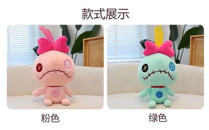 35/45/60cm Big Size Lilo & Stitch Anime Plush Stuffed Doll Room Decoration Kawaii Plushies Pillow Ornaments Children's Gifts
