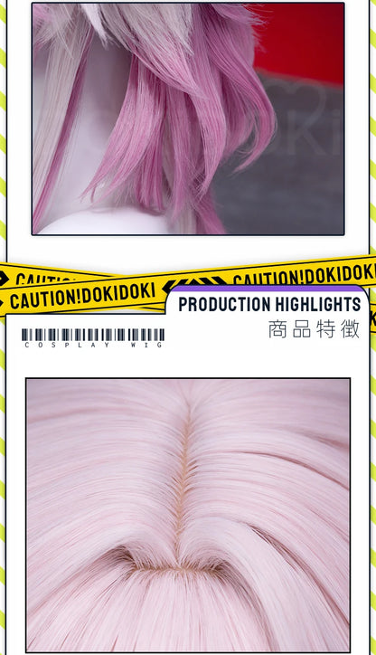IN STOCK Evernight Cyrene Dan Heng Wig Game Honkai: Star Rail DokiDoki Dan Heng Permansor Terrae Horns Cyrene 120cm Wig