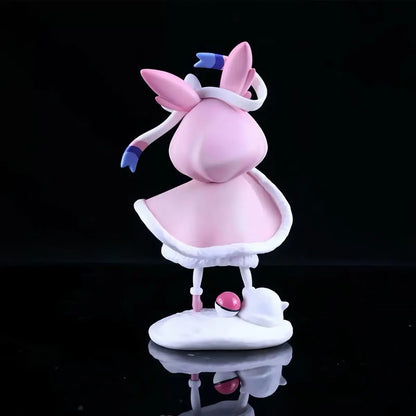 20cm Spy×Family Anime Figure Anya Forger Figure Cos Sylveon Eevee Figurine Gk Statue Model Doll Collection Room Decora Toys Gift