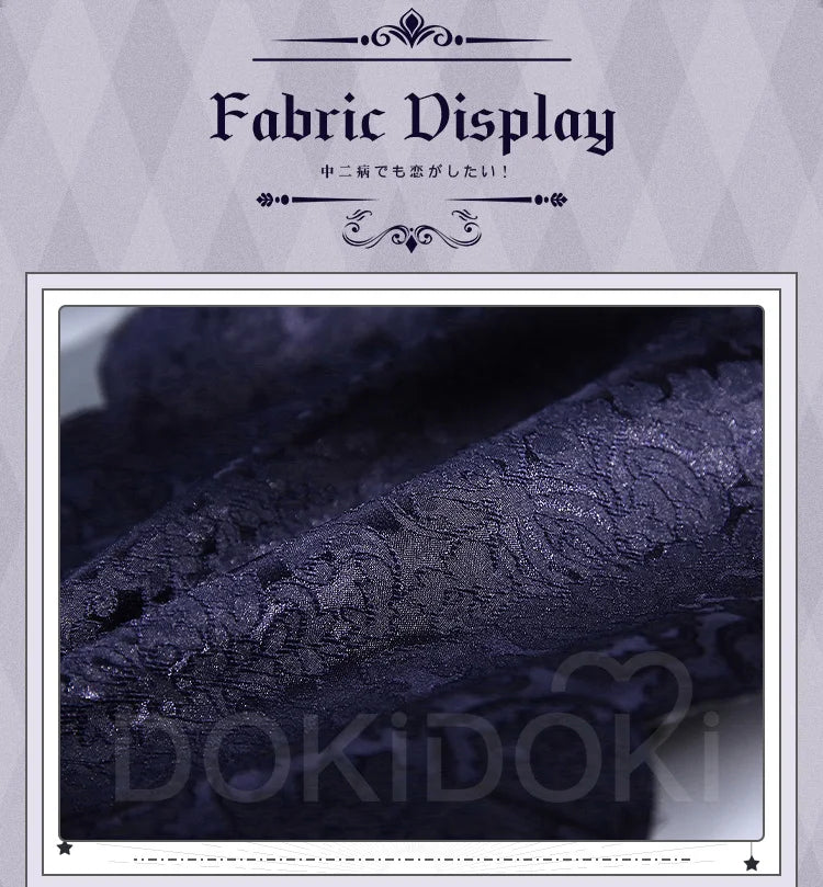 IN STOCK Takanashi Rikka Cosplay Costume Anime Love, Chunibyo & Other Delusions DokiDoki-SR Rikka Lolita Dress Gothic Costume