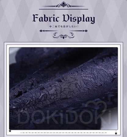 IN STOCK Takanashi Rikka Cosplay Costume Anime Love, Chunibyo & Other Delusions DokiDoki-SR Rikka Lolita Dress Gothic Costume