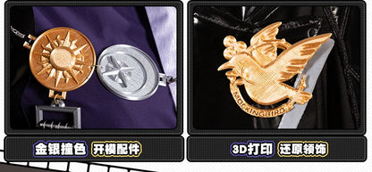 Zenless Zone Zero Hugo Cosplay Costume Wig Mask Hat Mockingbird New Eridu Hugo Vlad Ravenlock Halloween Party for Women Men Prop