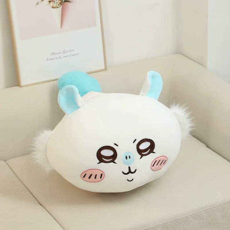 Very Soft Chiikawa Back Cushion Stuffed Anime Sofa Bed Home Decor Hachiware Usagi Cartoon Throw Pillow Gifts Girl Home Decor