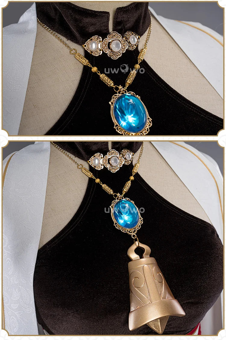 LAST BATCH UWOWO Genshin Impact Fanart Ganyu Cosplay Chinese Style Dress Traditional Clothing Liyue Cosplay Costume Cos Cosplay