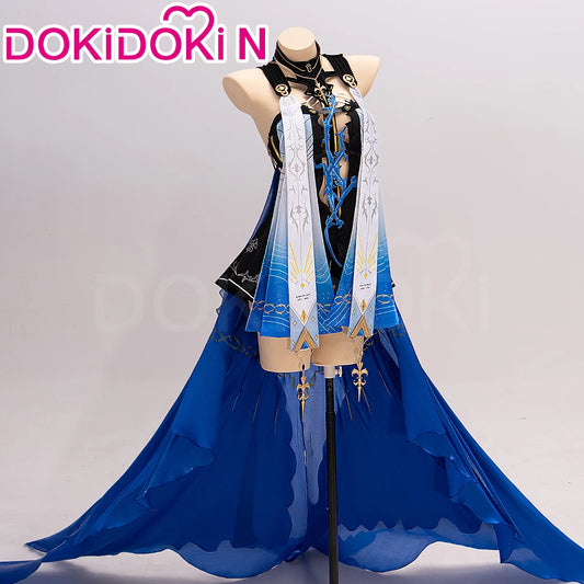 Fleurdelys Cartethyia Cosplay Costume Game Wuthering Waves【XS-3XL】DokiDoki-N Fleurdelis Dress Ears Plus Size
