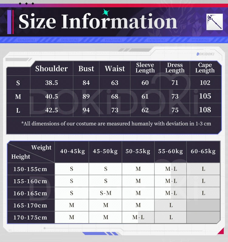 Lappland Saluzzo Cosplay Costume Game Arknights DokiDoki-SR Lappland Cosplay Wig Ears Women Halloween Costume Wig