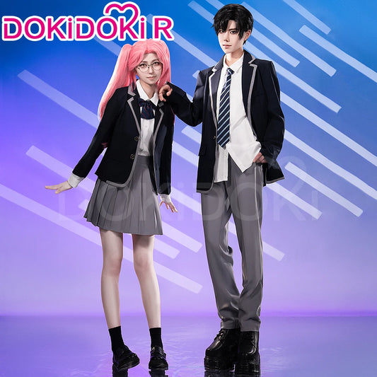 IN STOCK Mizi Sua Till Luka Cosplay Costume Anime Alien Stage Cosplay【S-3XL】DokiDoki-R Stage School Uniform Cosplay Plus Size