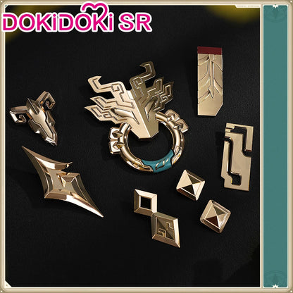 Dan Heng IL Permansor Terrae Cosplay Costume Game Honkai: Star Rail【S-2XL】DokiDoki-SR Danheng Tail Halloween Cosplay Plus Size