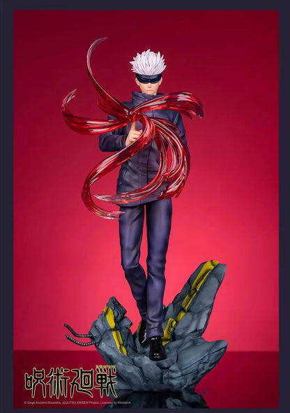 28cm Anime Cartoon Jujutsu Kaisen Gojo Satoru Kids Toys Pvc Model Statue Collection Brinquedos Action Figure Birthday Toys Gift