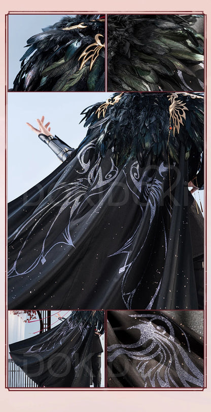 【Official】IN STOCK Lan Wangji Wei Wuxian Doujin Cosplay Costume Anime Dao Mo To Shi DokiDoki-SR Men Winter Halloween Costume