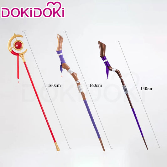 Frieren Fern Ubel Stark Cosplay Props Anime Frieren: Beyond Journey's End DokiDoki Mace 160cm Fern Frieren Prop Detachable