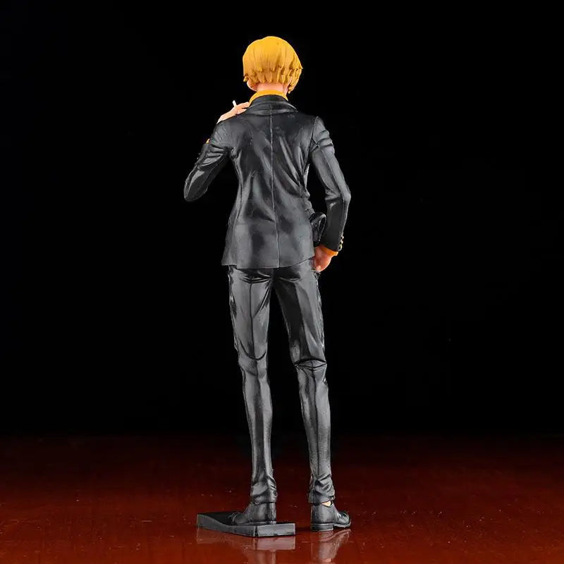 27cm One Piece Anime Figure Vinsmoke Sanji Smoking Insert Grandista PVC Action Figures Model Dolls Toys Kids Birthday Gift