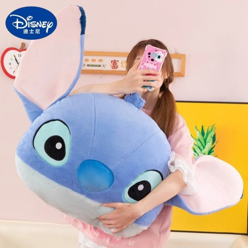 35/50/65cm Big Size Lilo & Stitch Anime Plush Stuffed Doll Kawaii Room Decoration Plushies Pillow Ornament Children Holiday Gift