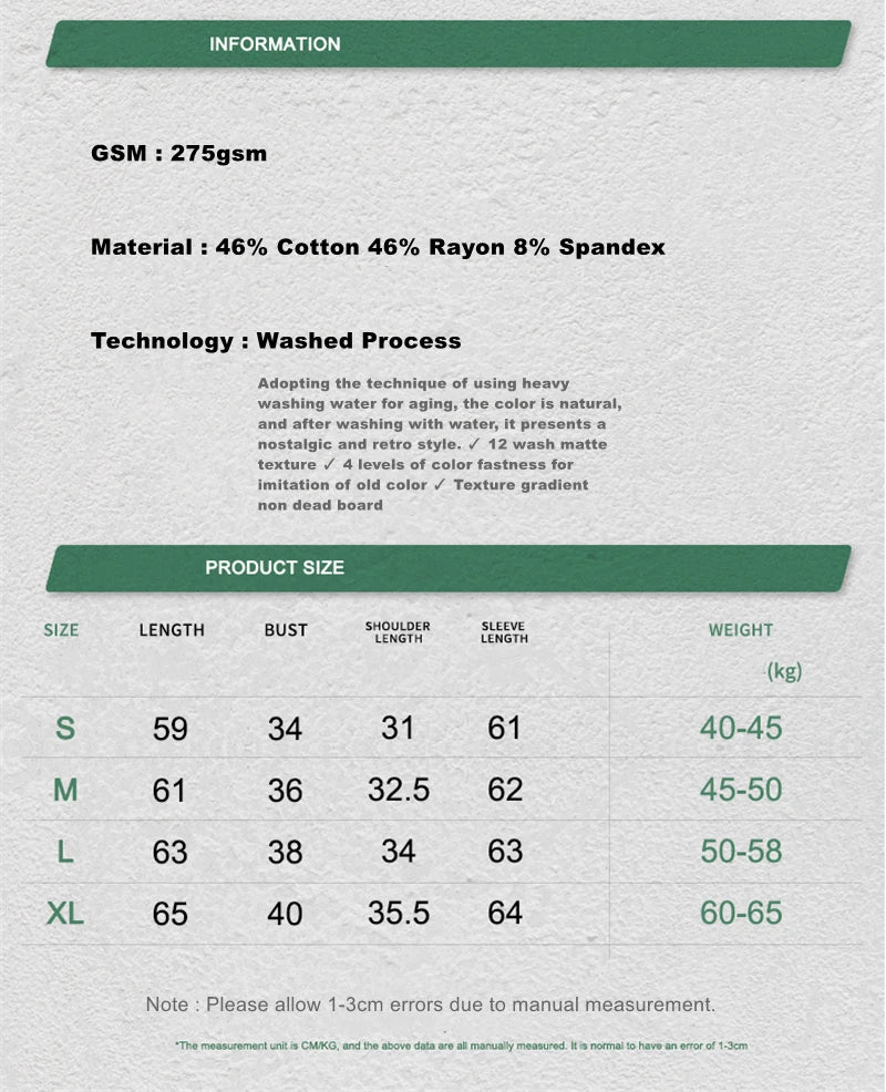 ZODF Retro Sexy Women Autumn Washed 275gsm T Shirt Ladies Girls Distressed Side Pleated Full Sleeve T-Shirts Tees HY1107