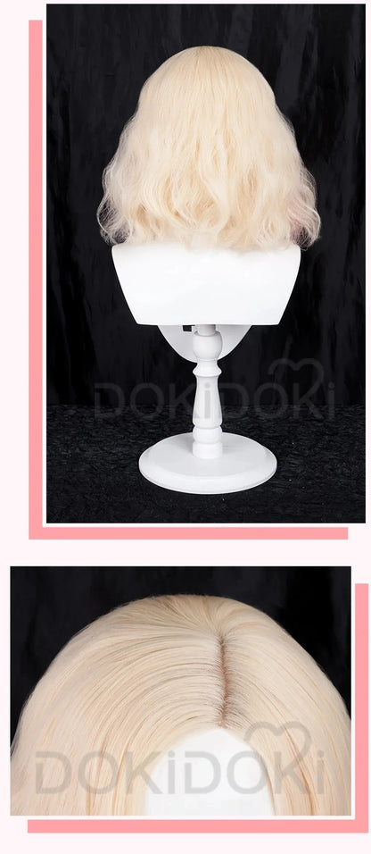 IN STOCK Wednesdayy Agnes Enidd Morticiaa Wig Anime DokiDoki Women Halloween Cosplay Long Hair High Heat Resistant Free Wig Cap