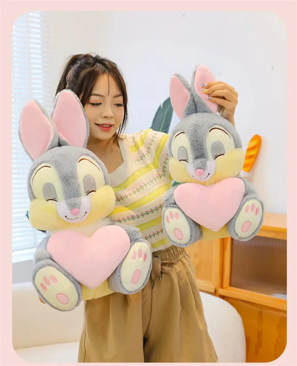 95cm Large Big Size Disney Judy Love Hug Rabbit Cartoon Anime Plush Stuffed Doll Kawaii  Plushies Ornaments Children's Gifts