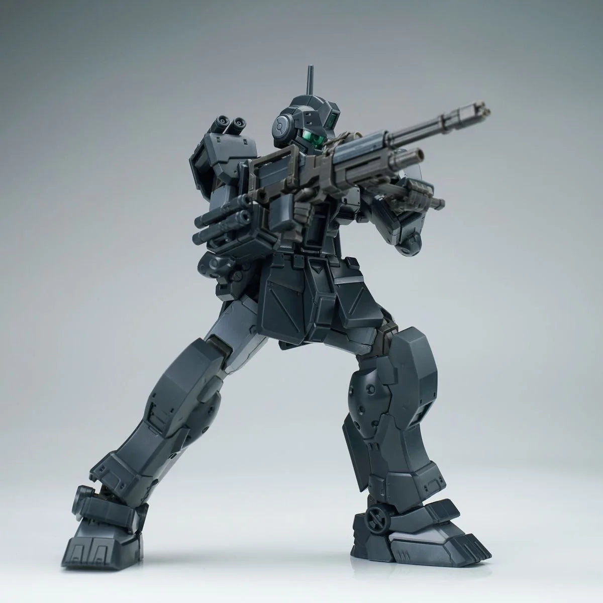 In Stock AK Model RGM-79S GM Spartan Black Dingo HG 1/144 Assembly Model Kit Action Figure Plastic Model Kits Toy Gift