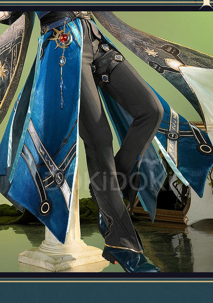 【Ready for Ship】 Anaxa Cosplay Costume Game Honkai: Star Rail DokiDoki-SR HSR Men Costume Anaxa Cosplay Wig Metal Accessory