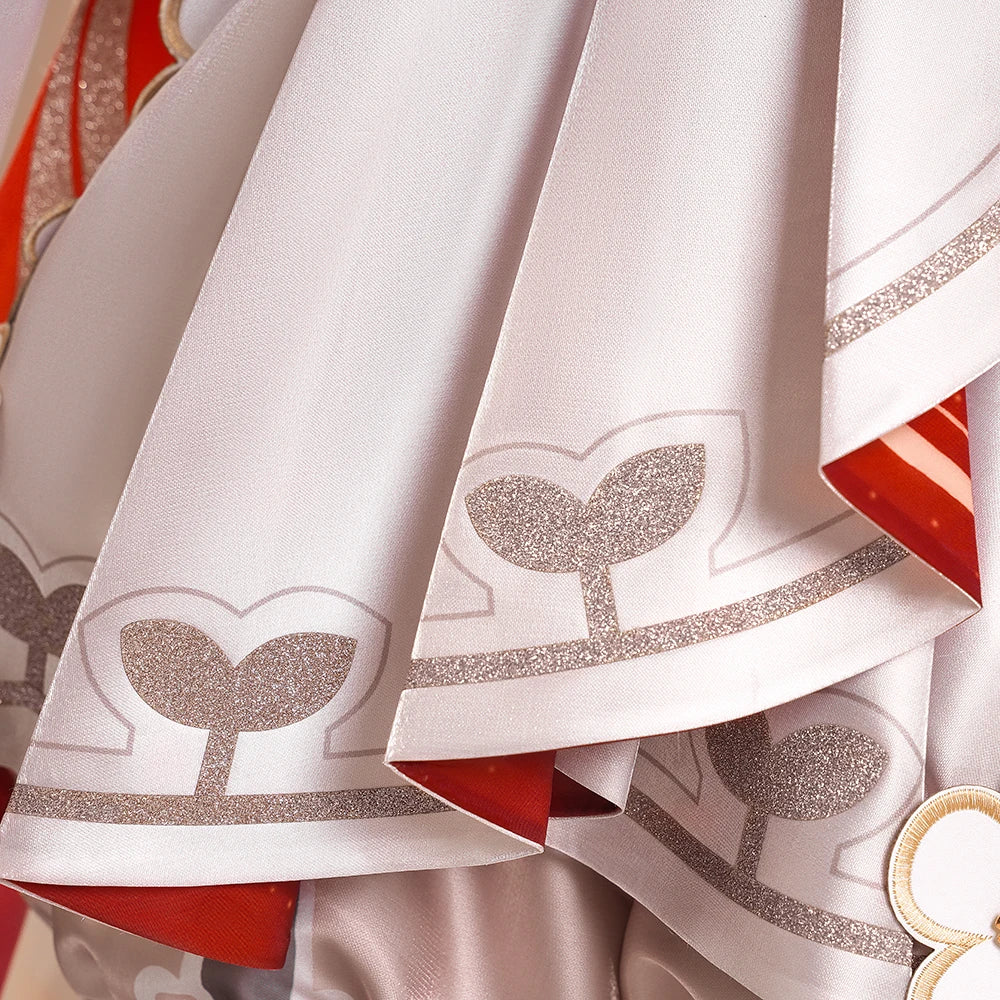 Honkai Star Rail Tribbie Cosplay Costume Wig Dress Uniform Headwear Wings Game Props Halloween Party for Women Girls Carnival