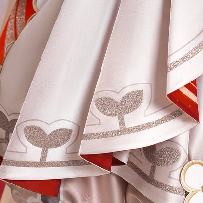 Honkai Star Rail Tribbie Cosplay Costume Wig Dress Uniform Headwear Wings Game Props Halloween Party for Women Girls Carnival