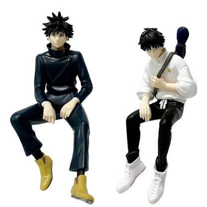 New Jujutsu Kaisen Fushiguro Megumi Action Figural Sitting Doll Car Decoration PVC Model Kids Gifts Model Toys