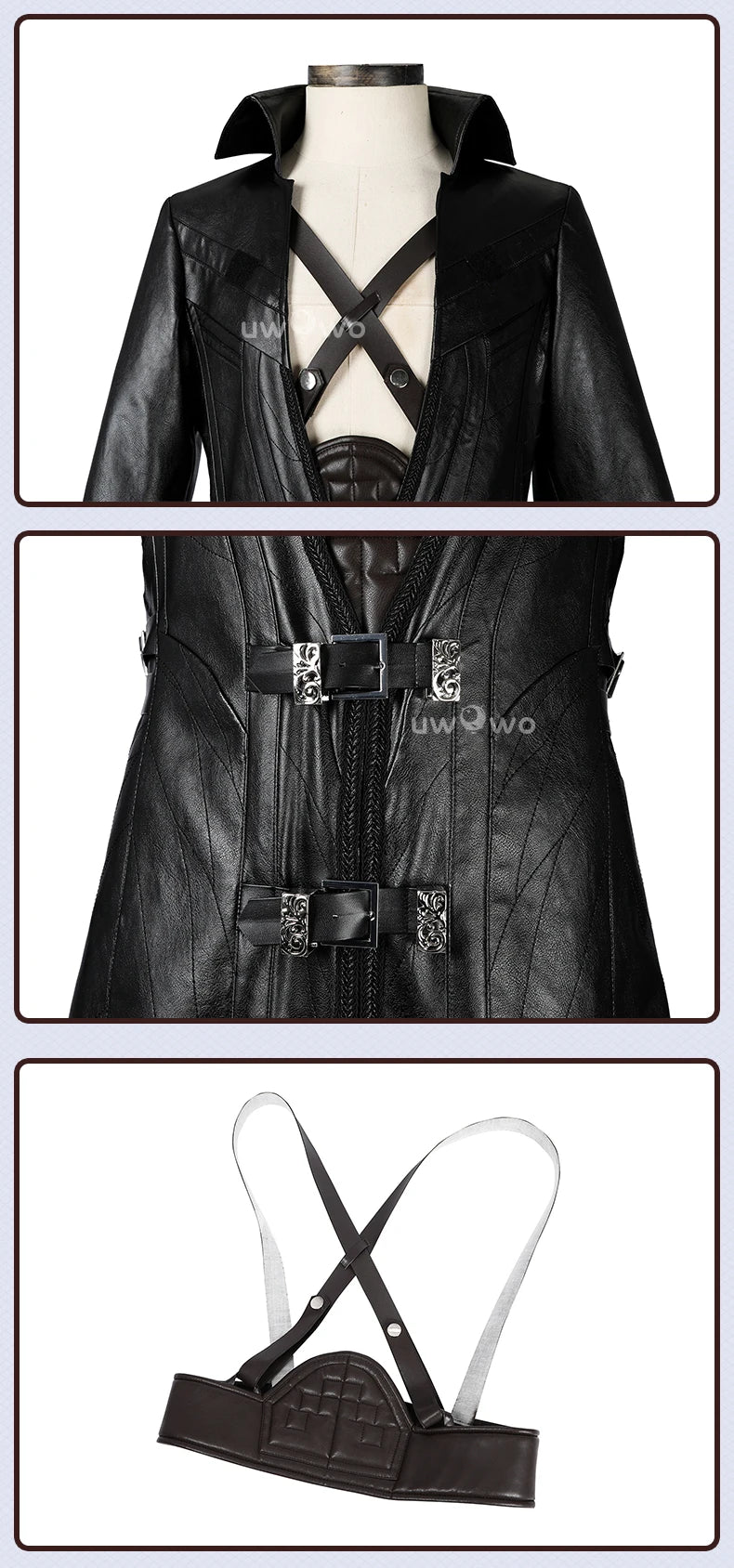 UWOWO Collab Series: Sephiroth  Cosplay FF- 7 Sephiroth Cosplay Costume Halloween Costume