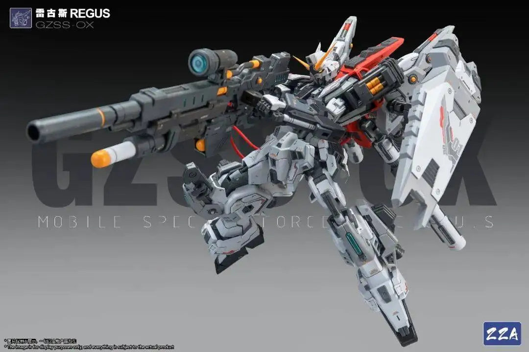 ZZA REGUS GZSS-OX-001 Captain Mobile Suit Assembly Plastic Model Kit Collectible Mecha Figure for Hobby Enthusiasts