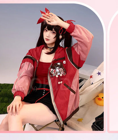 Aventurine Blade Robin Firefly Sparkle Feixiao Doujin Cosplay Costume Game Honkai: Star Rail DokiDoki-SR HSR Sunscreen Jacket