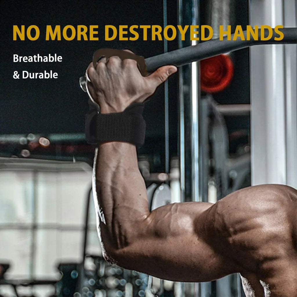Codex Cowhide Gym Gloves Grips for Weightlifting Pull-Ups Kettlebell Training and Gymnastics Hand Protection