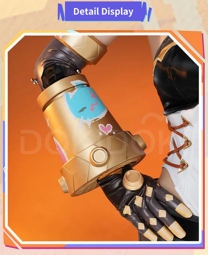 Jahoda Cosplay Costume Genshin Impact Song of the Welkin Moon DokiDoki-R Nod-Krai Jahoda Women Cute Costume Halloween