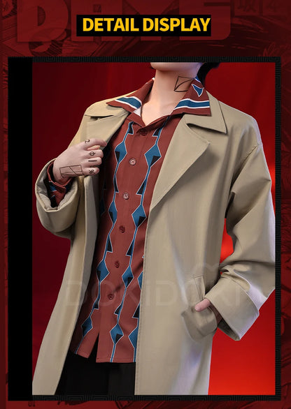 IN STOCK Yoichi Nagumo Cosplay Costume Anime DokiDoki-SR Men Uniform Costume Windbreaker Yoichi Nagumo Cosplay