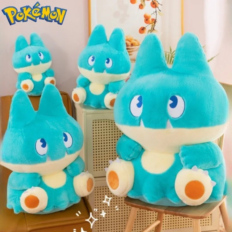 75CM Big Size Pokemon Plushies Snorlax Peluche Cartoon Anime Kawaii Ornament Comfortable Soft Doll Cushion Children's Toy Gift